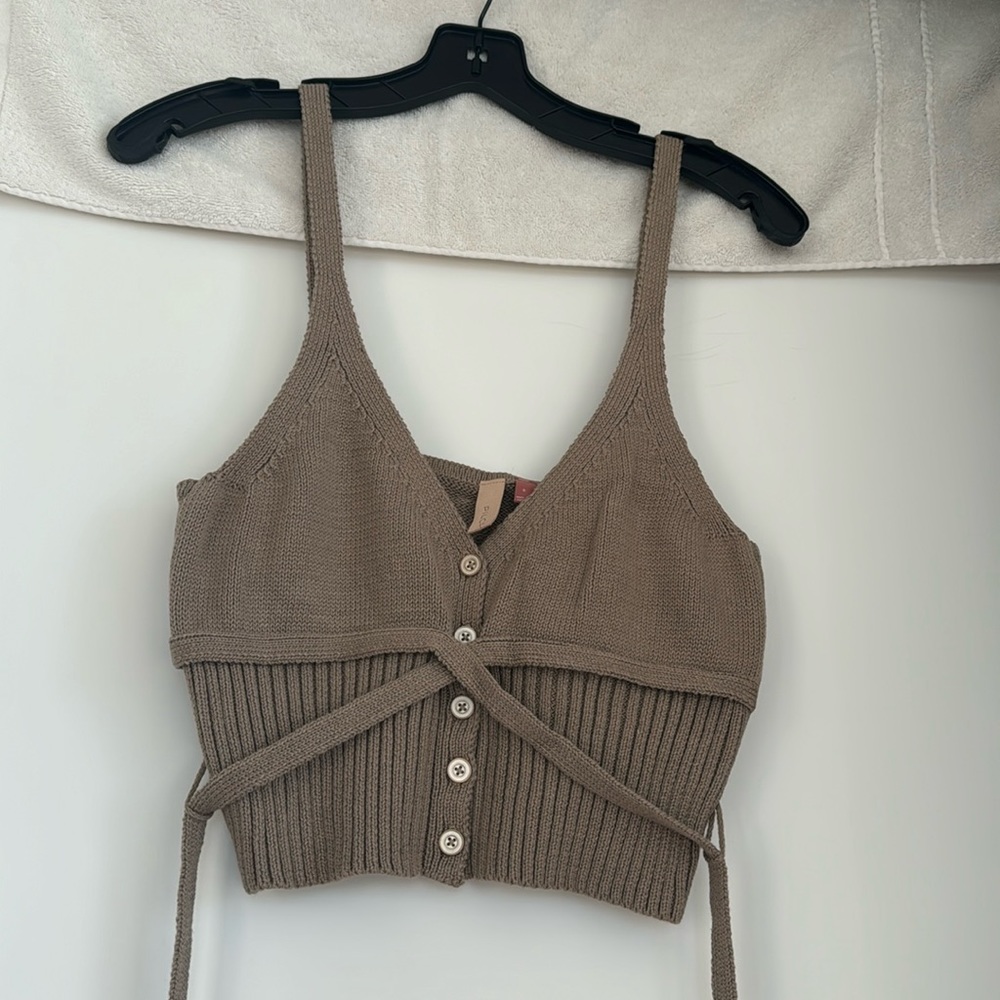 Anthropologie sweater tank